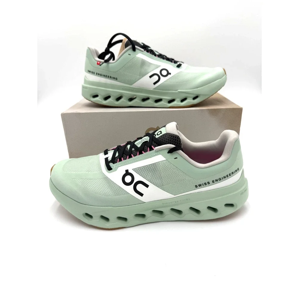 NEW On Men's Cloudsurfer Next Z5 Running Shoes - Mineral/Almond - Size 10.5
